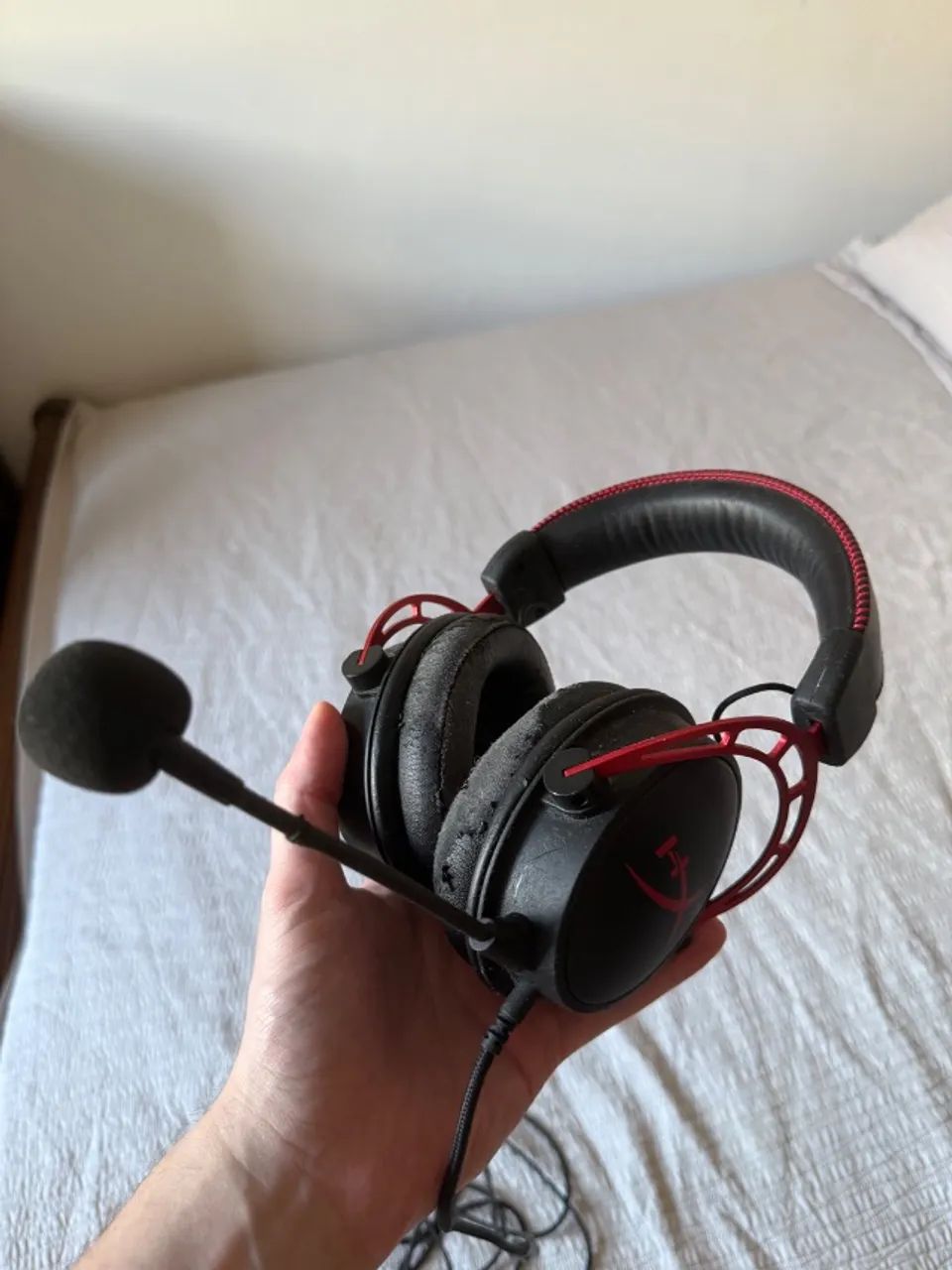 Headset HyperX Cloud Alpha usado - Foto 4