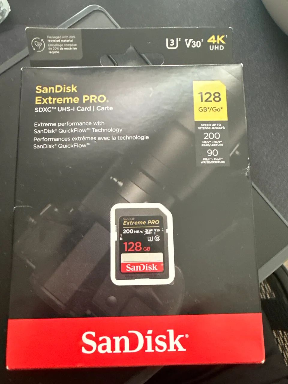 Sdxc sandisk extreme pro original 
