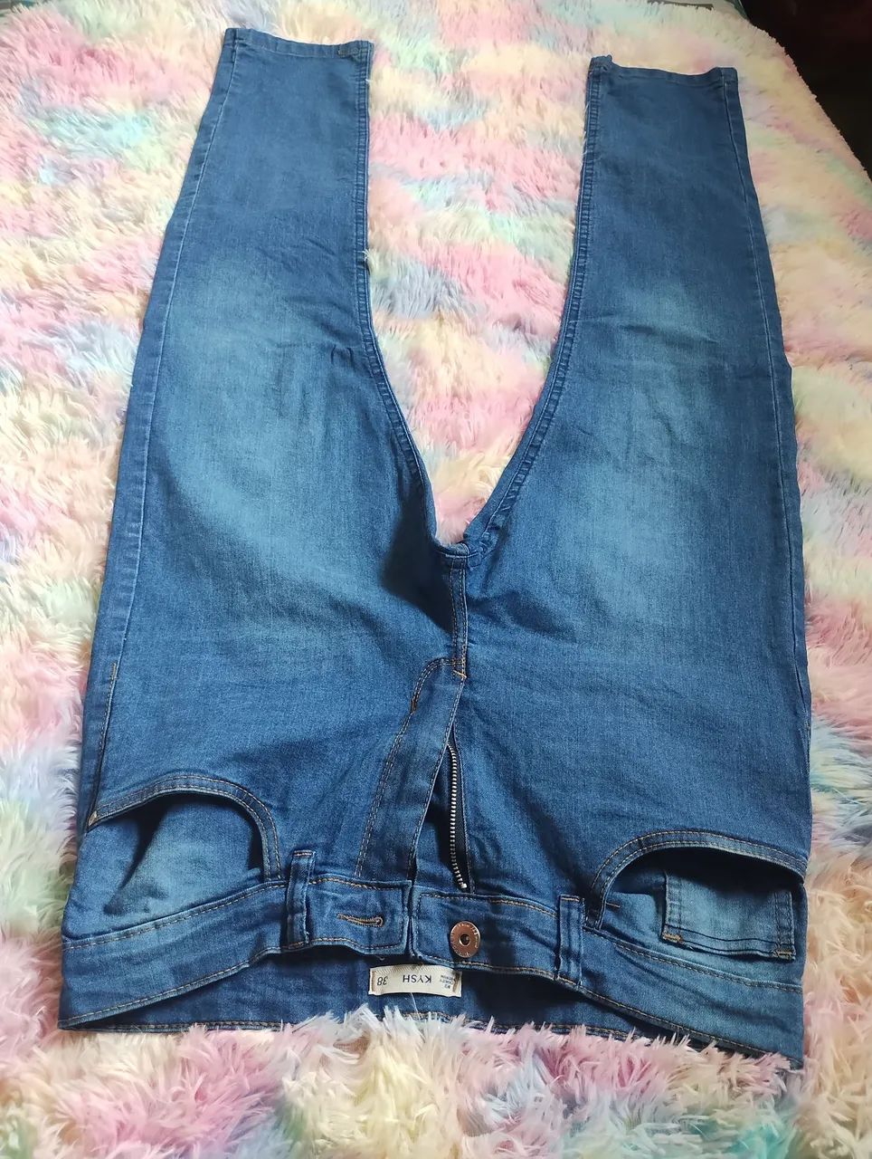 Calça kyhs skin ..  usada 2 vezes semi nova Tam 38..  - Foto 2