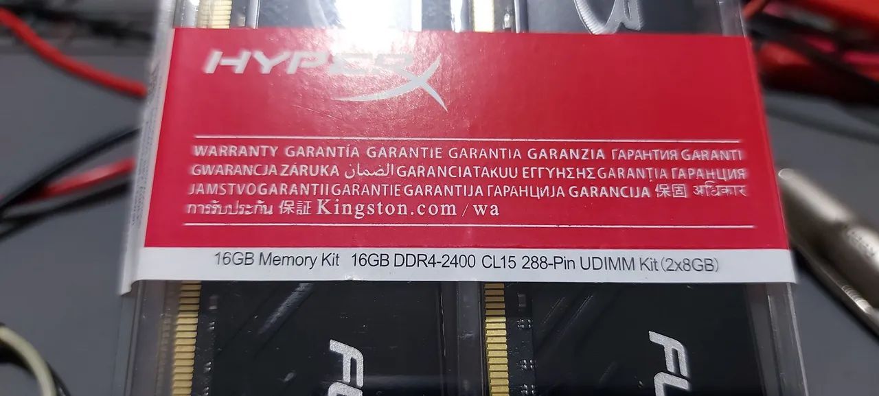 Memória DDR4-2400 32g Hyperx Fury - Foto 2