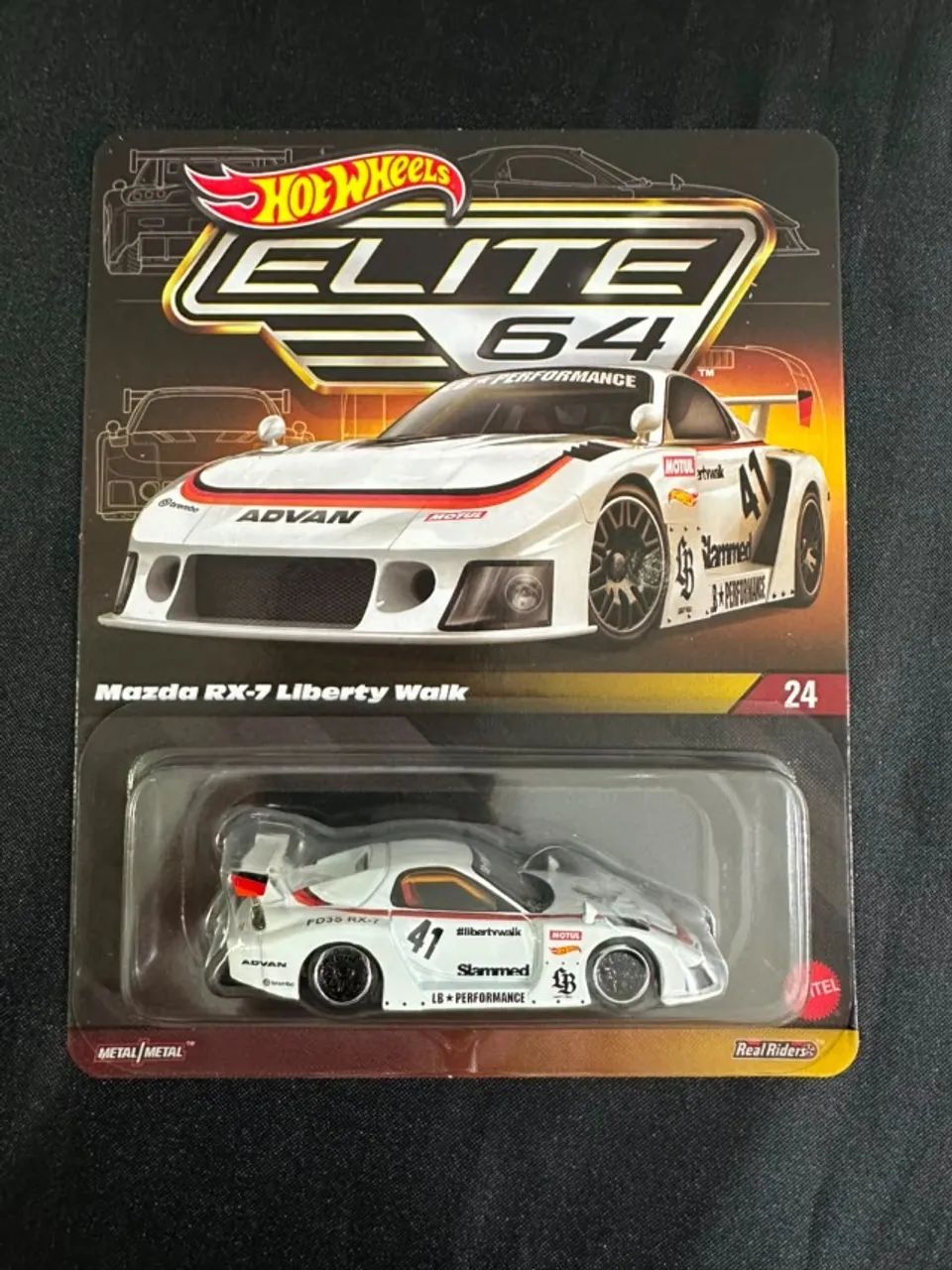 Hot Wheels Elite 64 Mazda Rx-7 Liberty Walk - Brinquedos e Jogos
