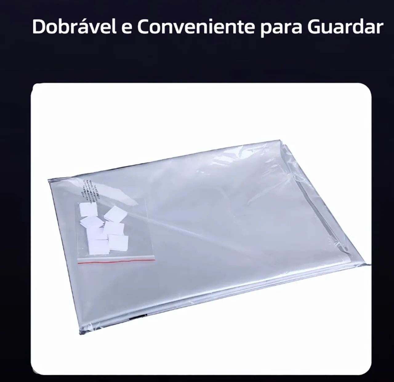 Tela de Projeção 100 polegadas - Foto 2
