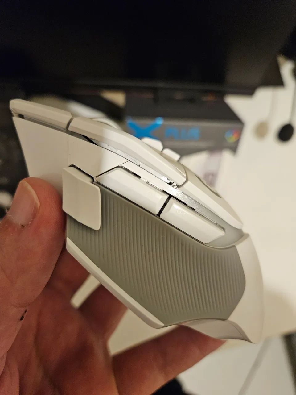 Mouse G502X Plus Branco RGB - Foto 5