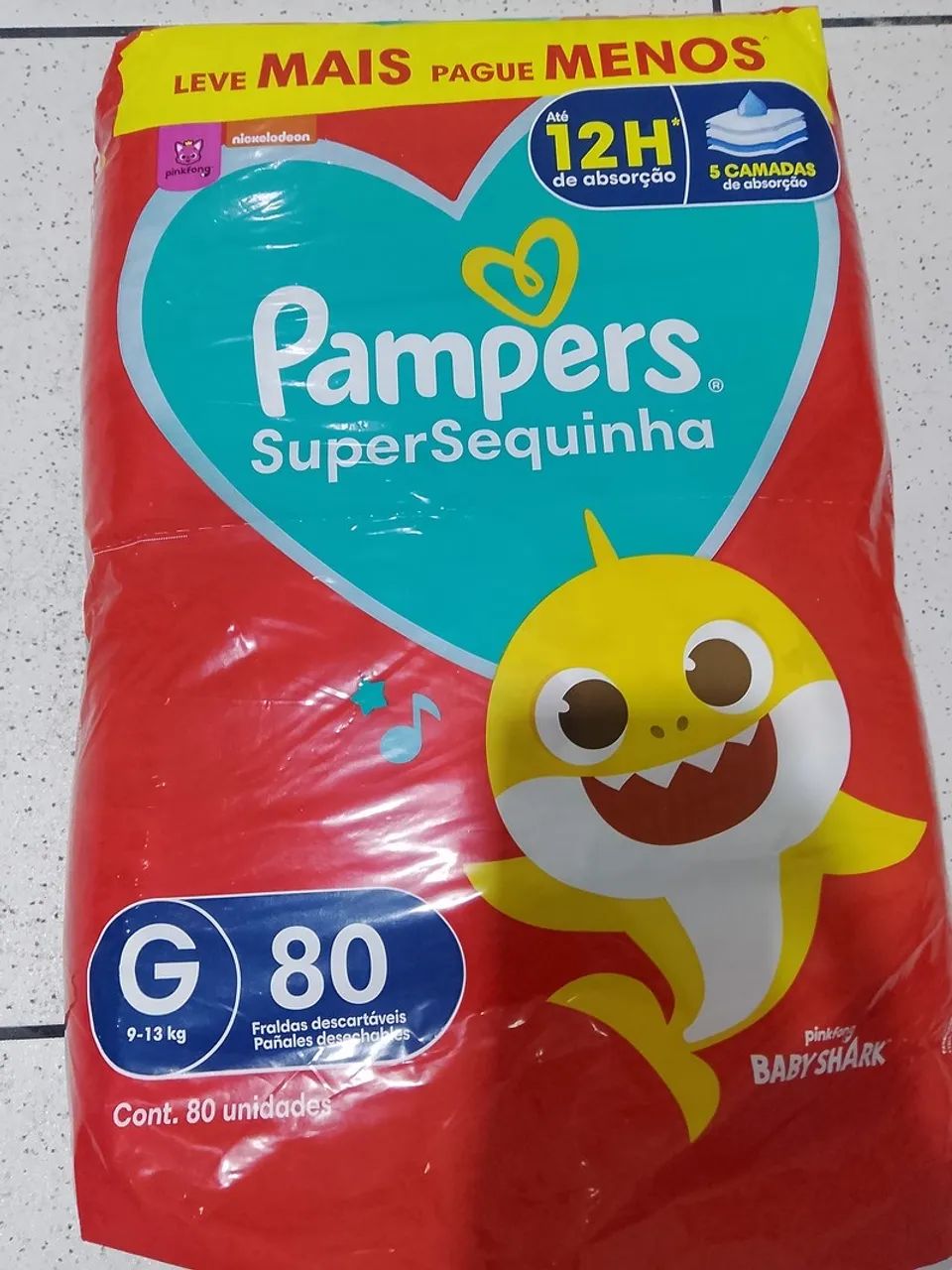 Fralda Pampers