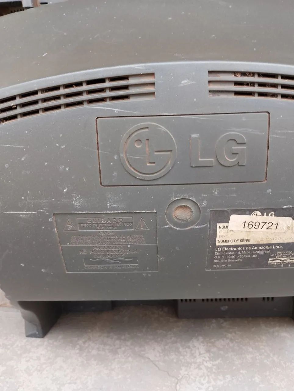 Tv tubo LG cinemaster 21 polegadas  - Foto 5