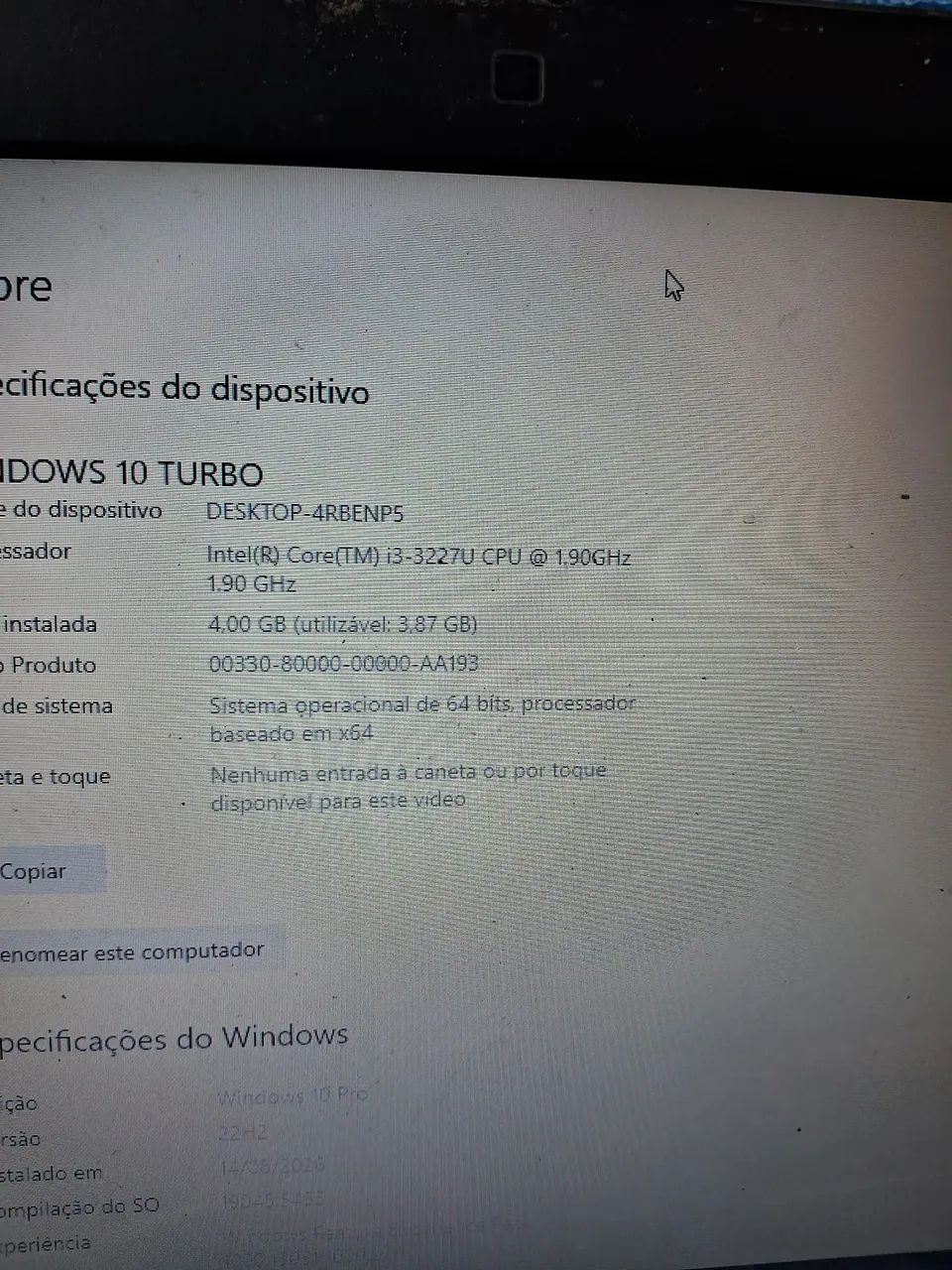 Notebook dell para peças - Foto 3