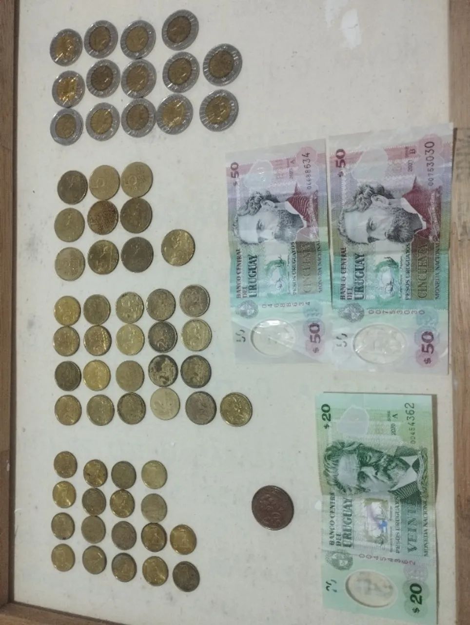moedas para colecionar de Uruguai 