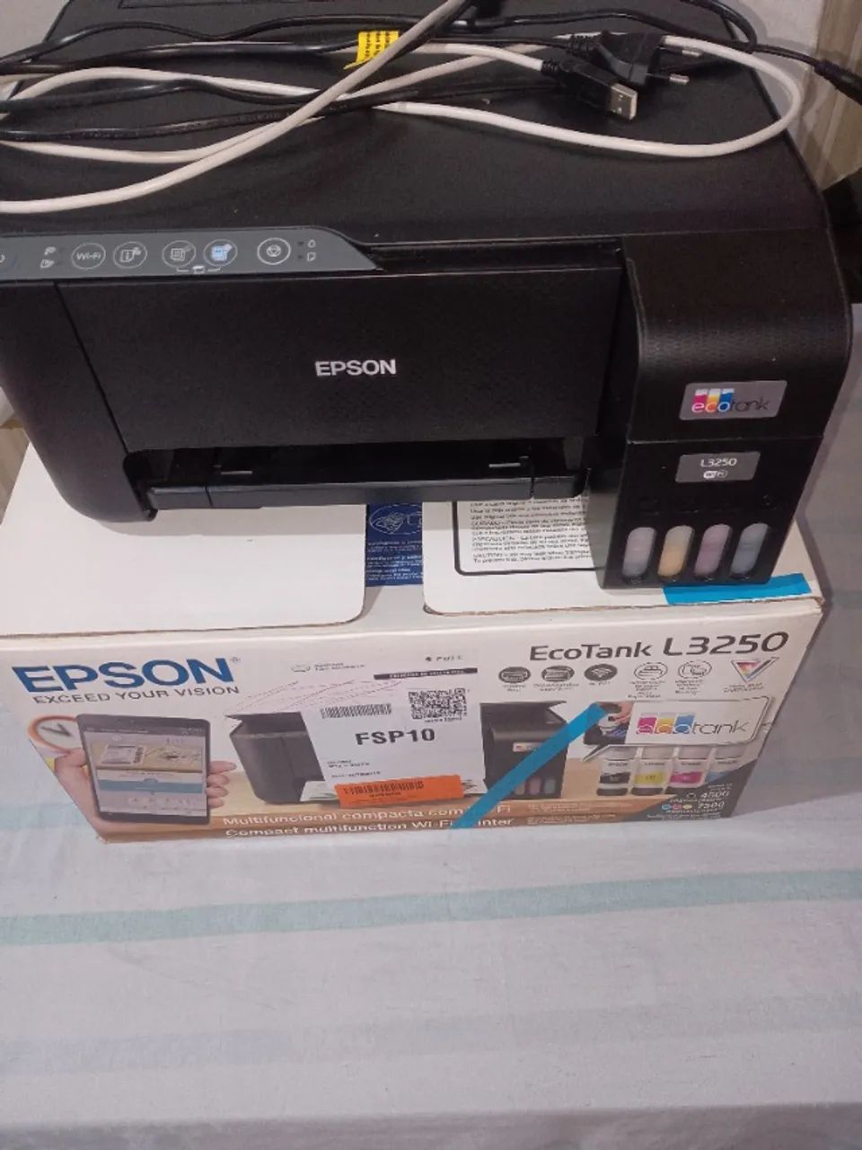 Impressora Epson 3250 Com Tinta Sublimatica