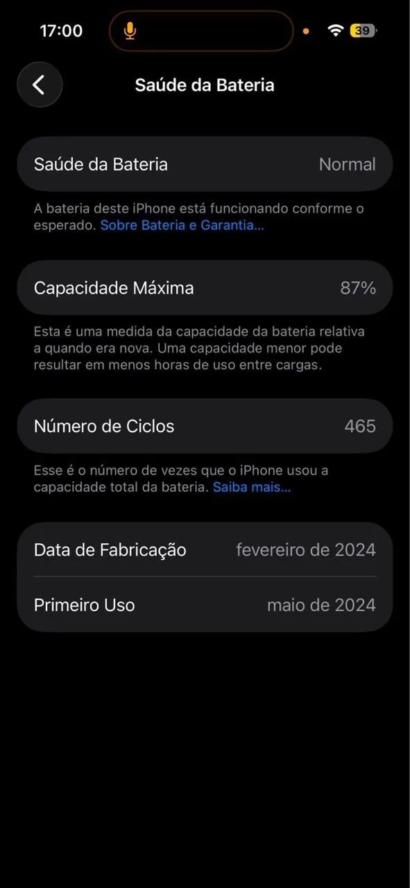 iPhone 15, 128gb, branco  - Foto 2