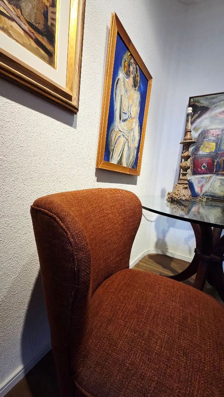 Poltrona vintage década 50/60 pés palito - Foto 4