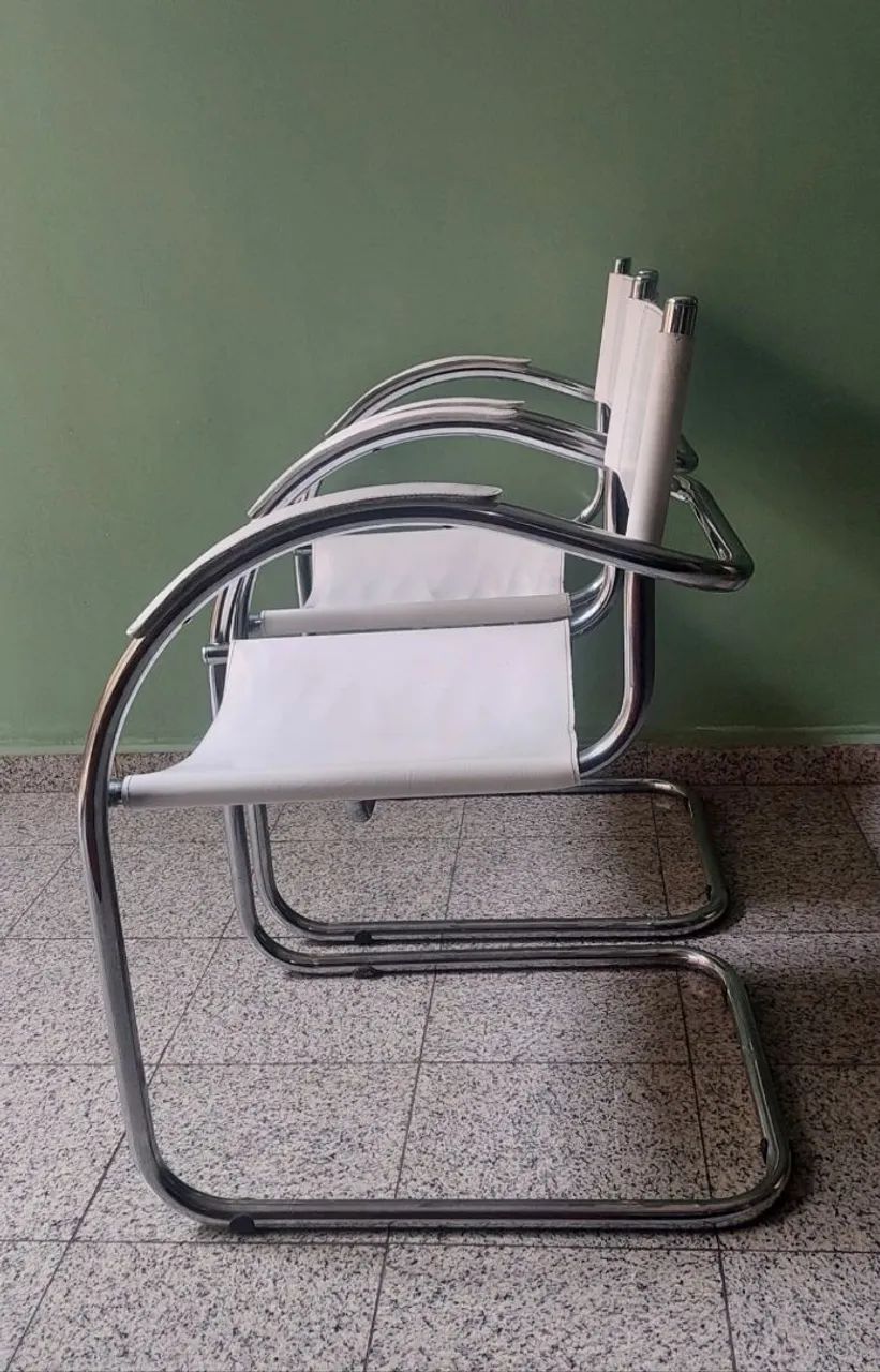 Par Antigas Cadeiras Bauhaus - Foto 4