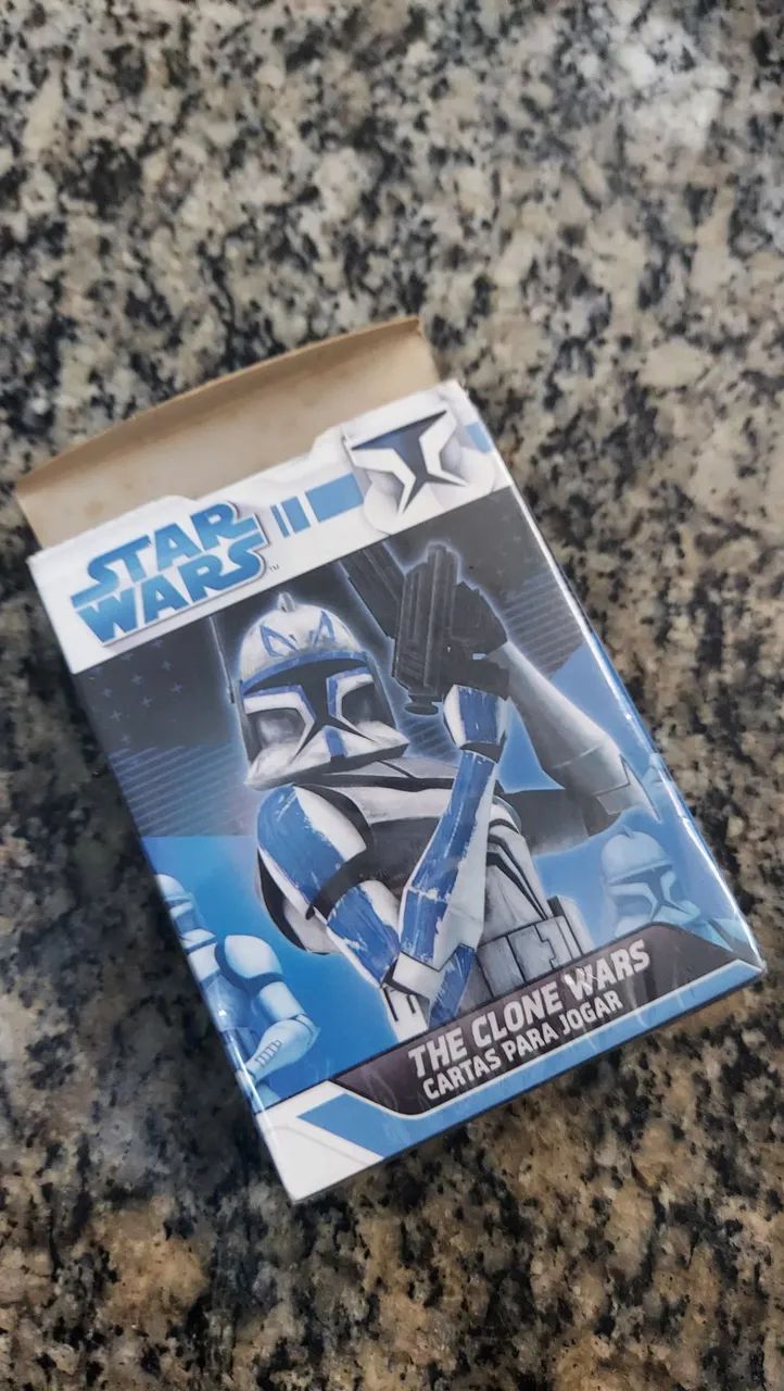 Baralho Star Wars: The clone wars - jogo de cartas COPAG original - Foto 3
