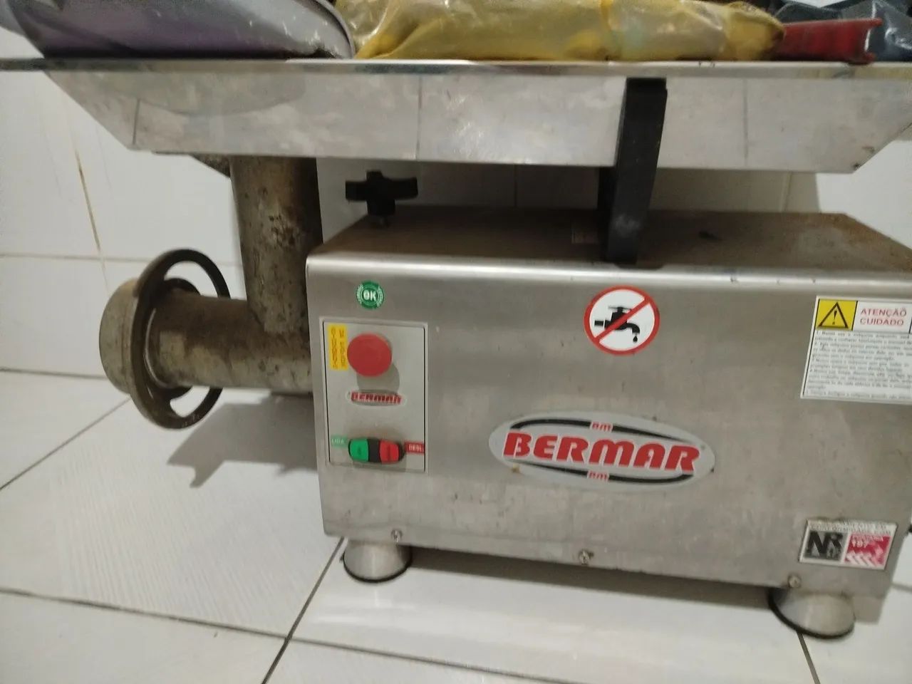 Maqina de moer de padaria 