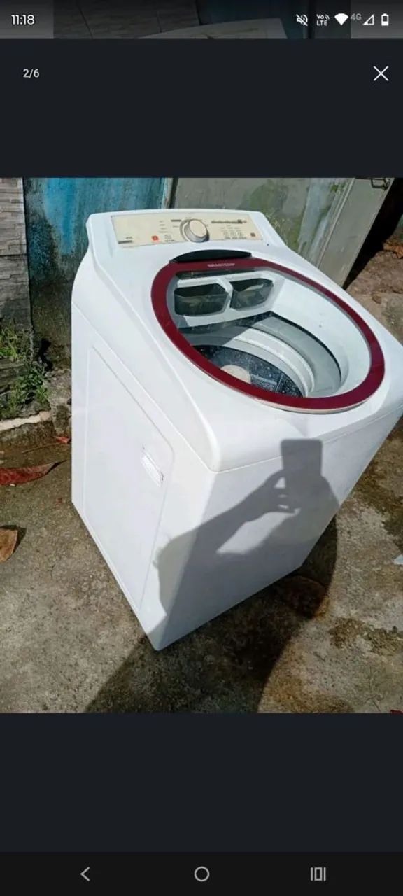 Máquina de lavar roupa funcionando perfeitamente  - Foto 3