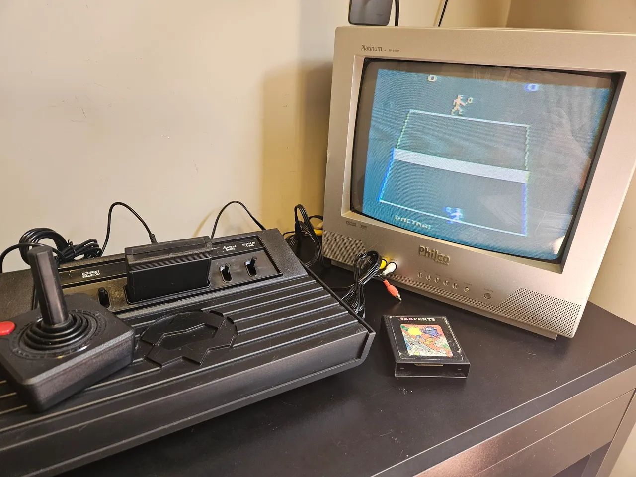Dactar (Atari 2600) com mod AV e jogos - Foto 3