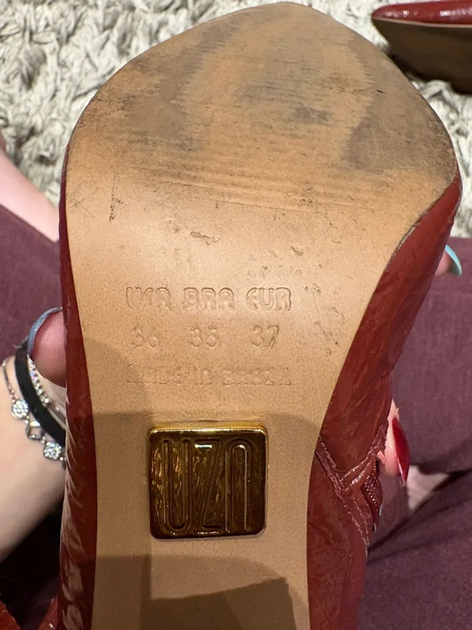 Bota UZA bordo   - Foto 4