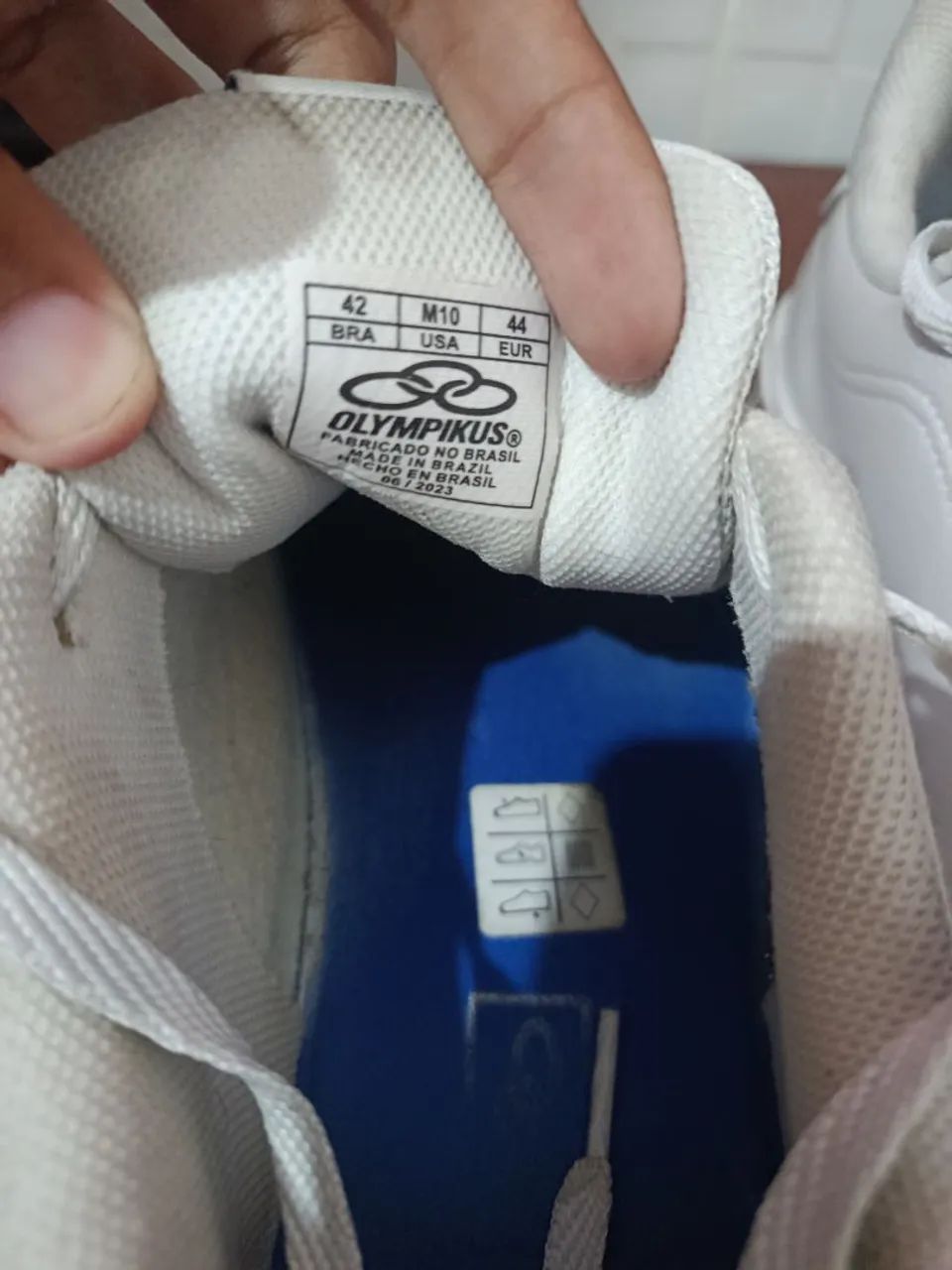 Tênis da Olympikus original branco  - Foto 4