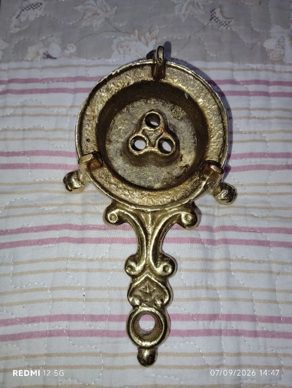 Espiriteira de Bronze Maciça  - Foto 3