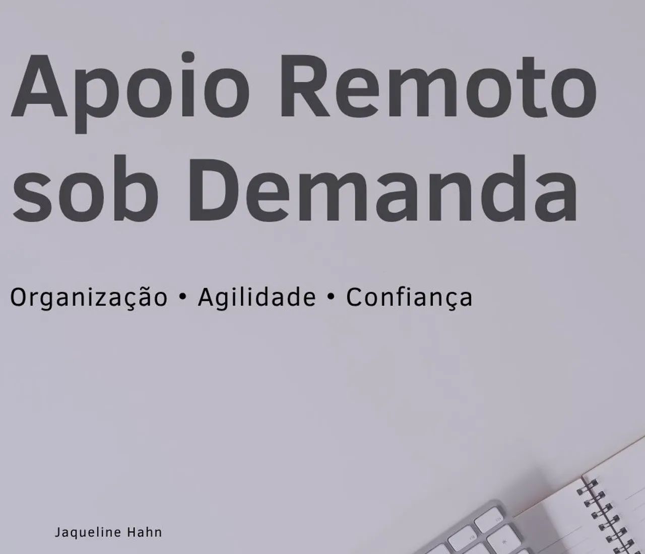     Assistente Administrativa Freelancer | Atendimento Remoto