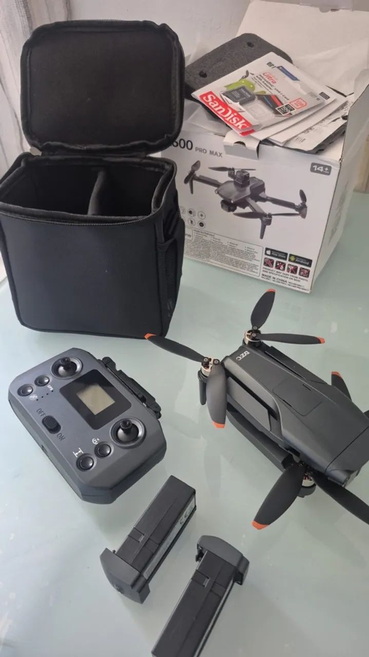Drone  L600 PRO MAX + DUAS BATERIAS + 128GB - Foto 4
