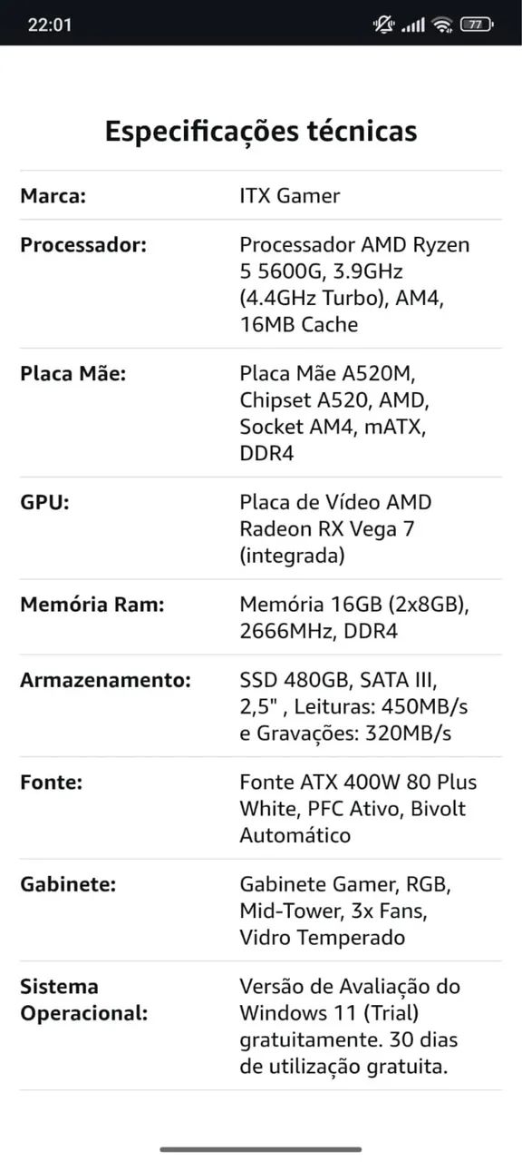 Vendo pc gamer completo  - Foto 3