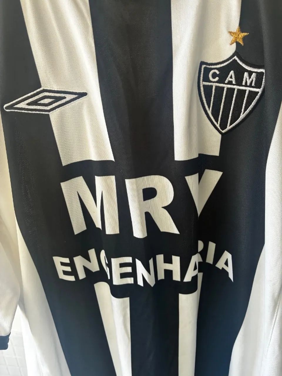camisa atlético mineiro umbro 2004 gg - Foto 5