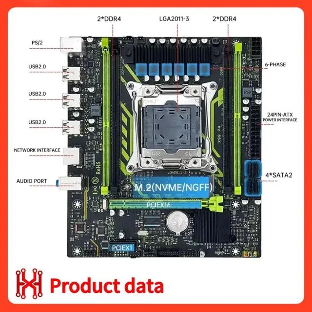 placa mãe x99 ddr4 LGA 2011 - Foto 3