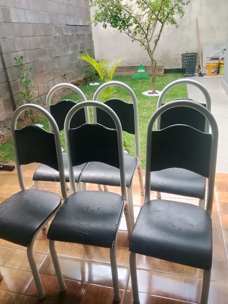 Mesa ardósia com 6 cadeiras ( 1.40 MTS) - Foto 5