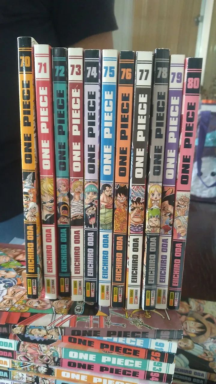 One Piece Conjunto de Mangás em Perfeito Estado - Foto 4