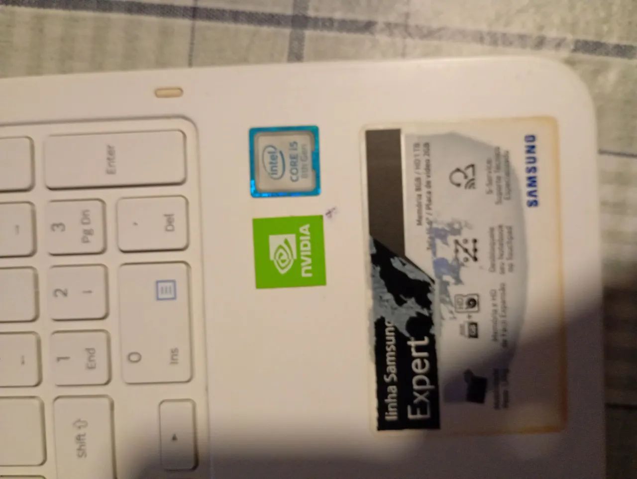 Notebook Samsung (usado) i5 8° geração - Formatado - Foto 3