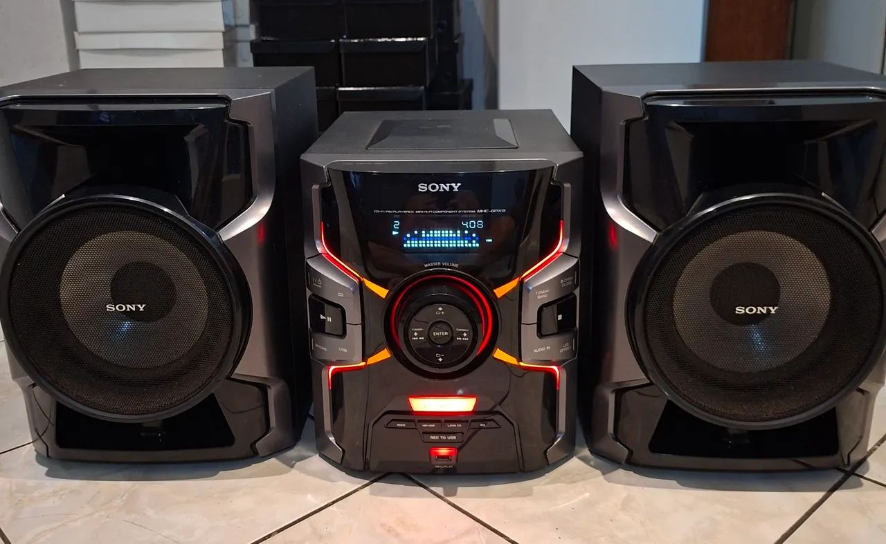Vendo mini system sony