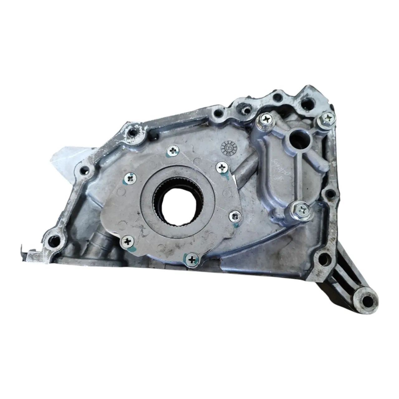 Carcaça Bomba Óleo Hyundai Hr Bongo K2500 2.5 8v D4bh - Foto 4