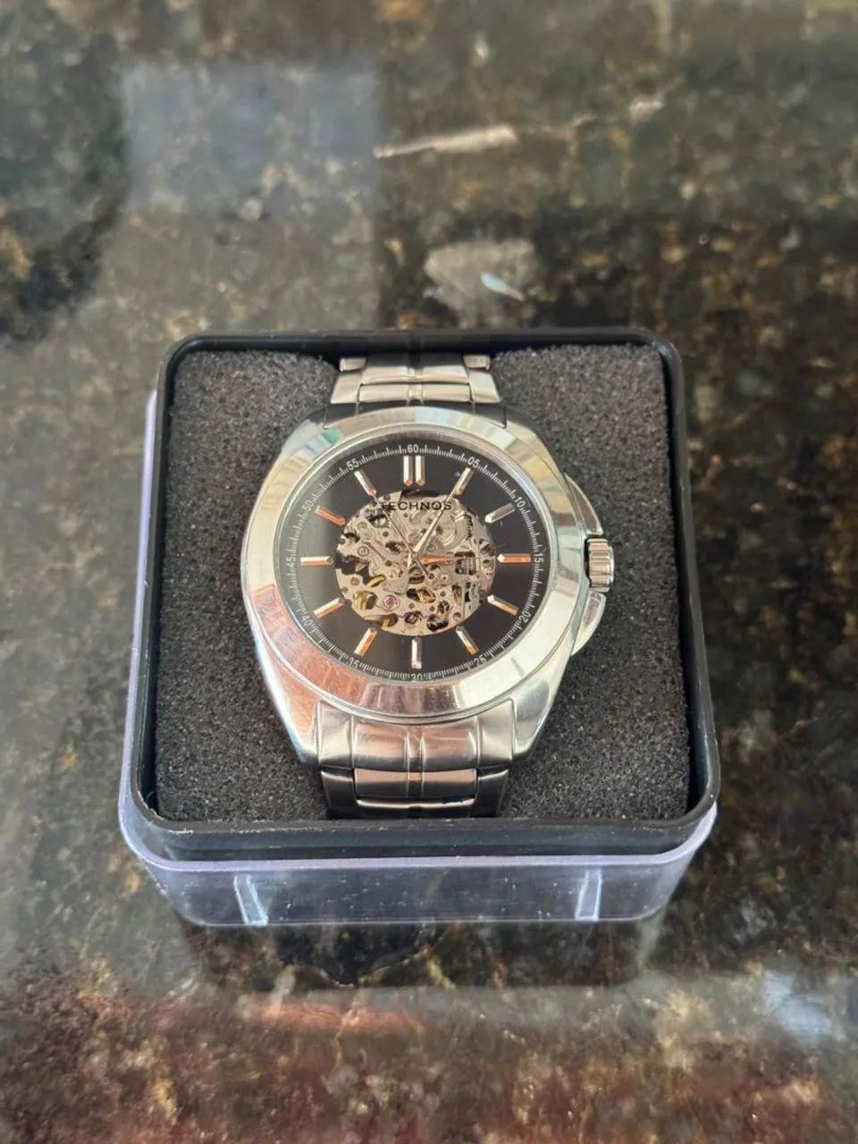 Relógio Technos Masculino Automático Skeleton