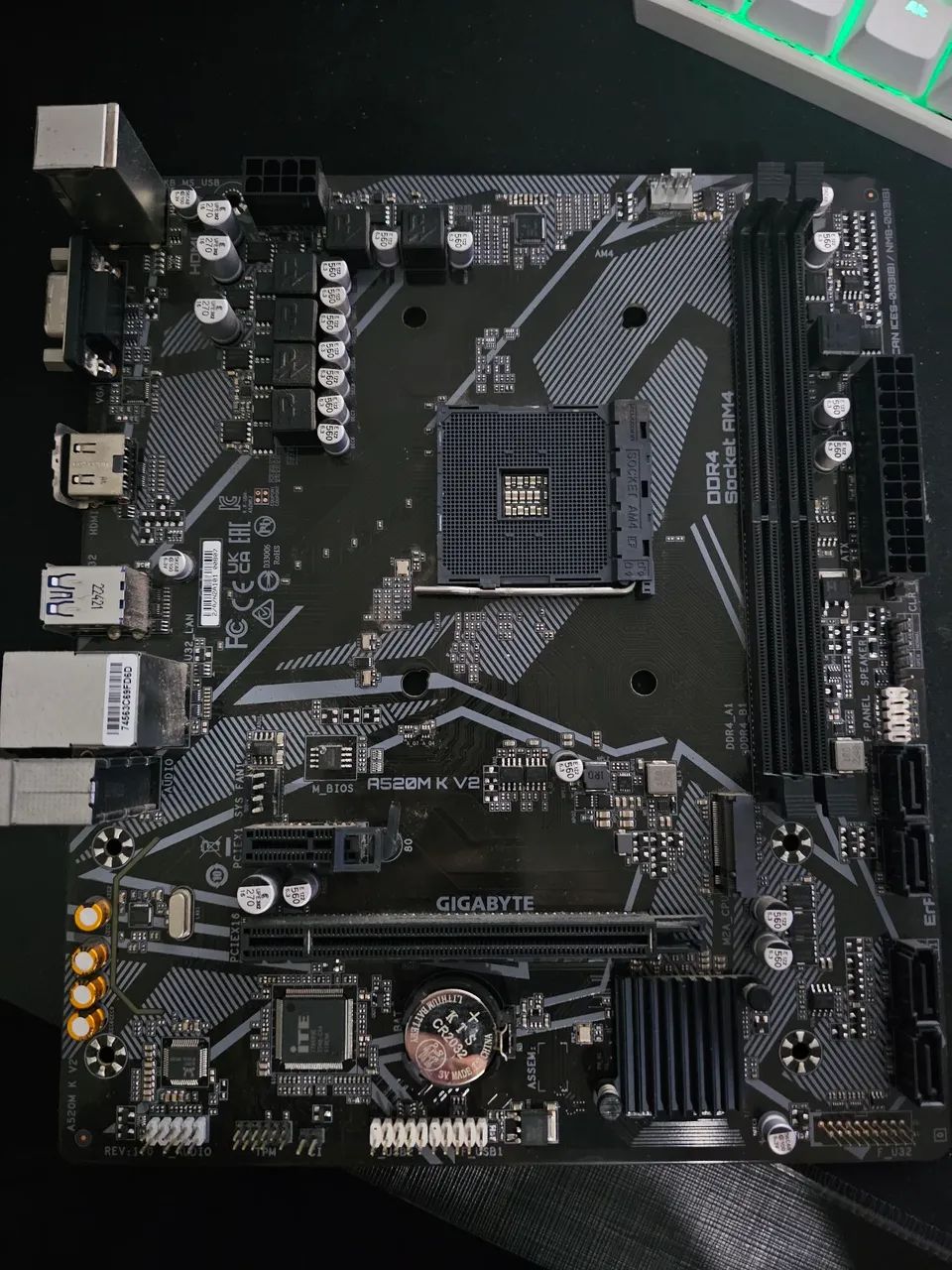Placa mãe A520 Kv2