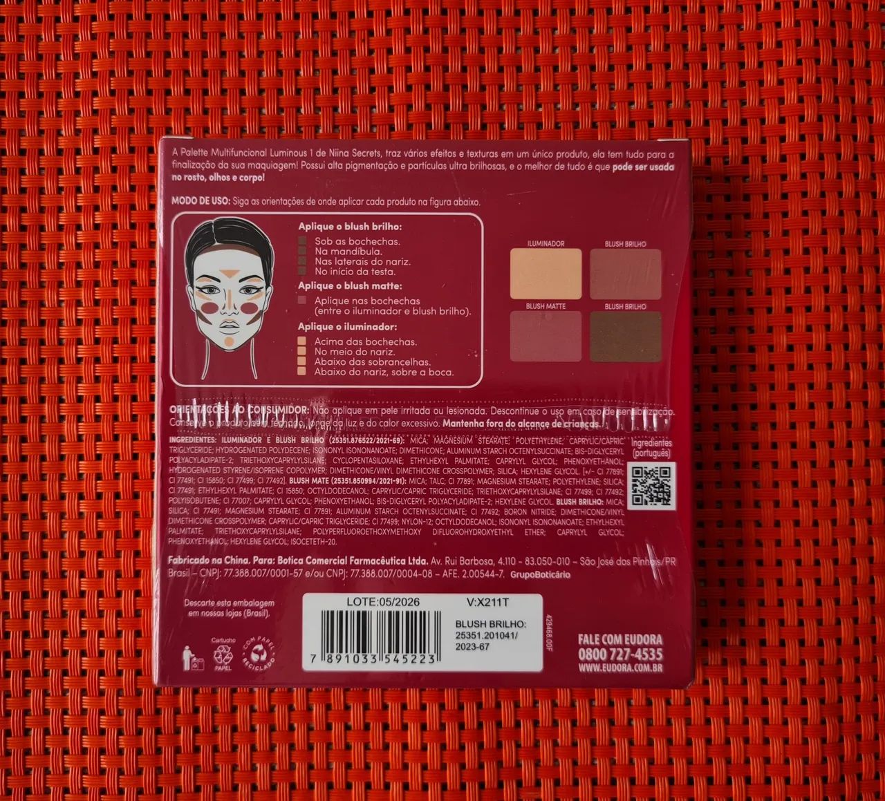 Paleta Niina Secrets Luminous 1 lacrada!! - Foto 2