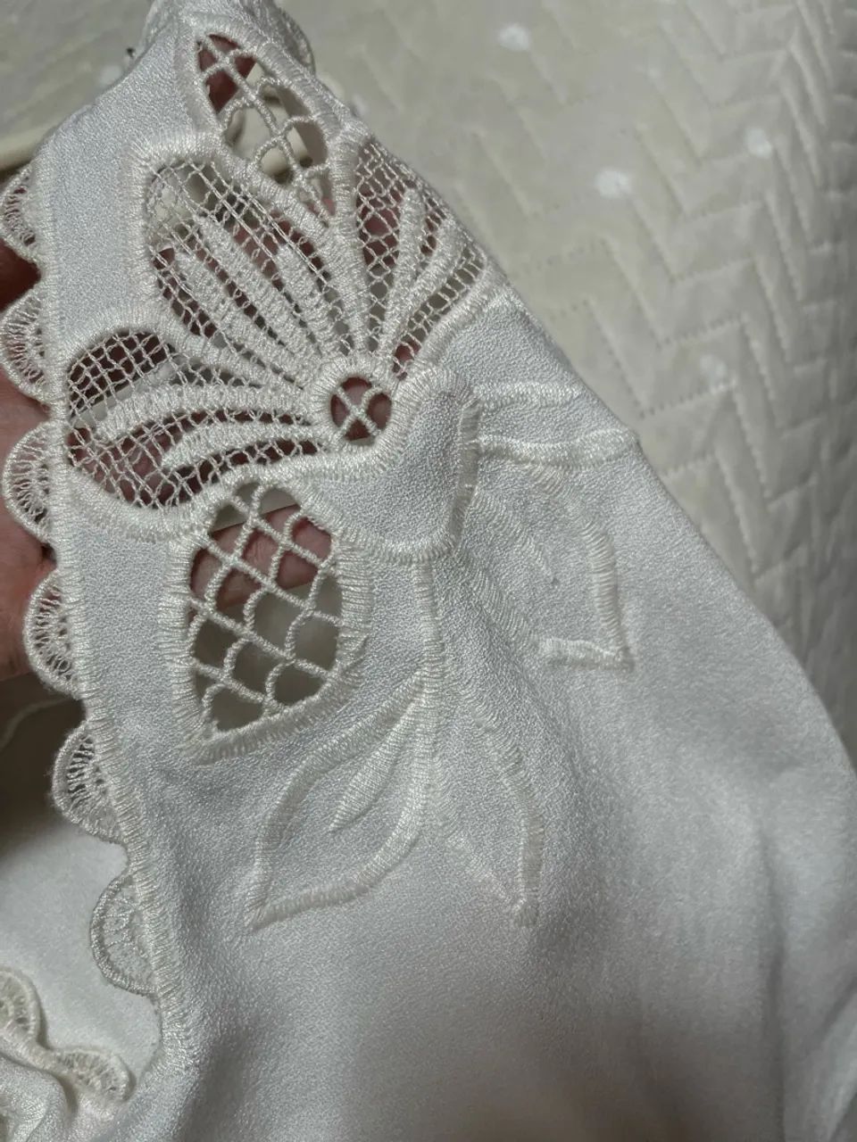 Blusa branca Zinzane  - Foto 5