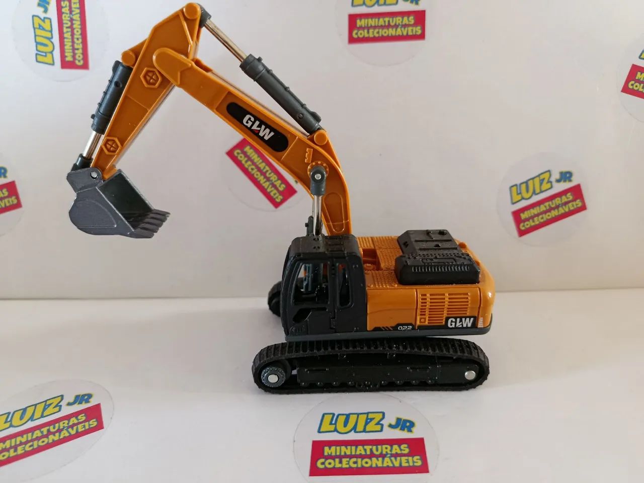 Miniatura Escavadeira - Construção 