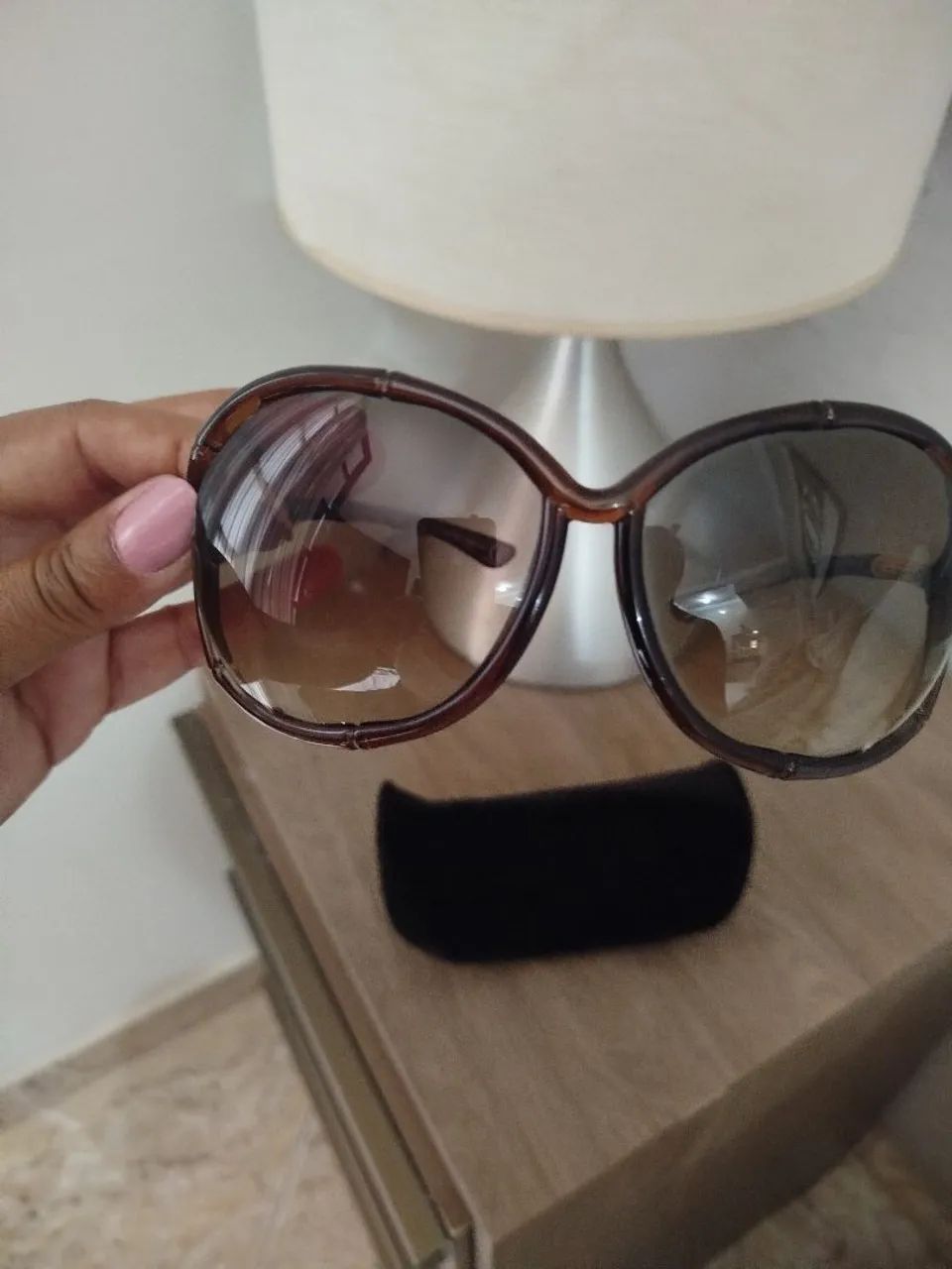 Óculos de sol TOM FORD original Claudia TF75 - Foto 2