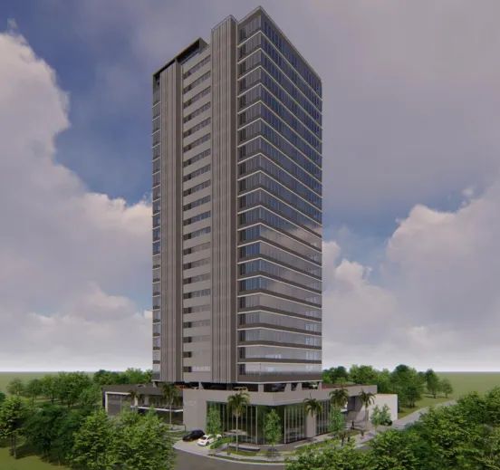 Sala comercial com 79 m2 no Fiusa Office | Rosa e Rangel