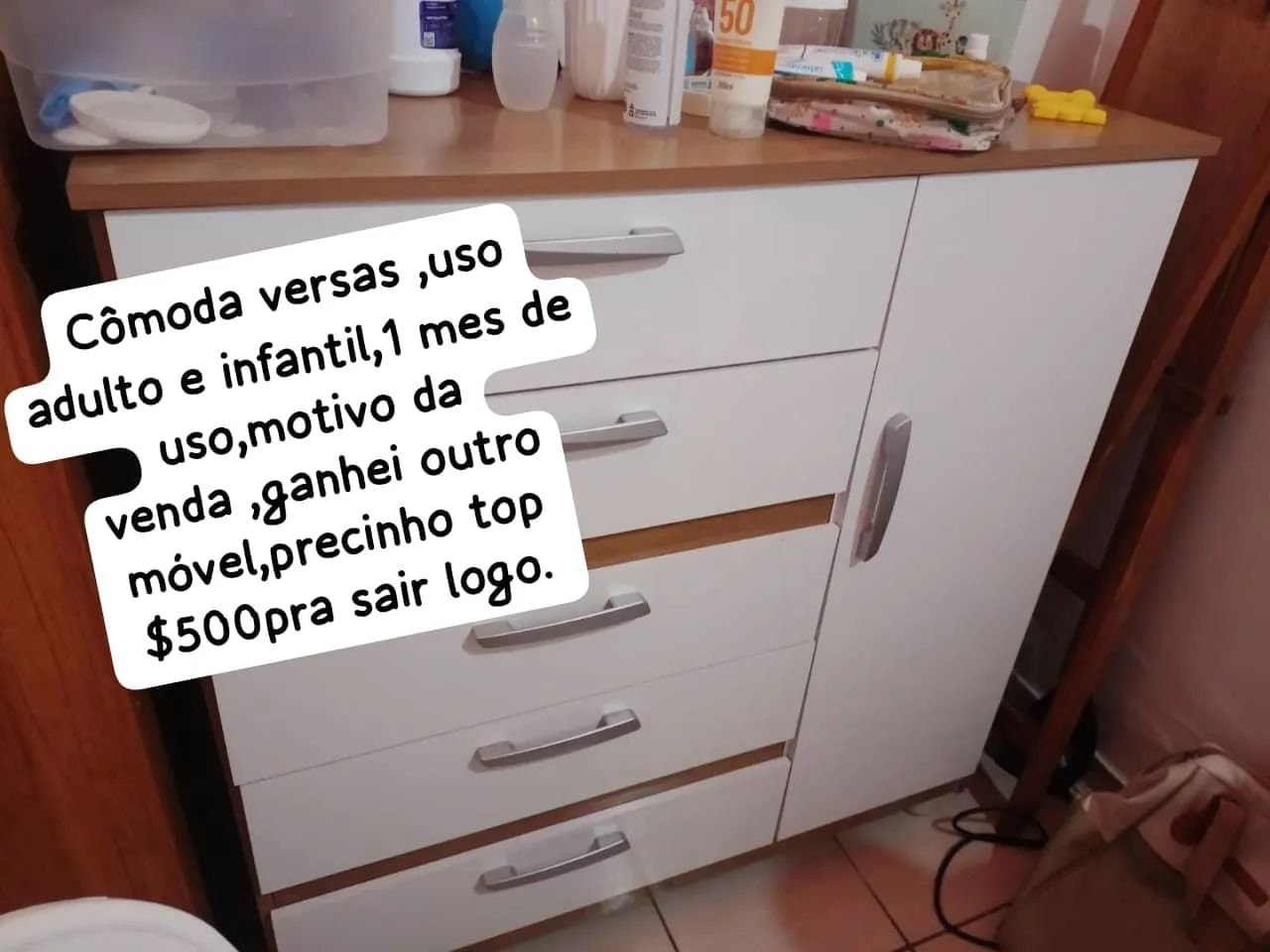 Cômoda versas 