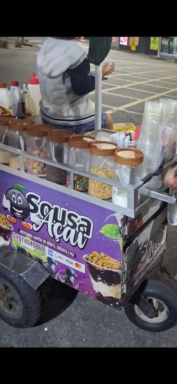 Vendisse carinho de açaí - Foto 2