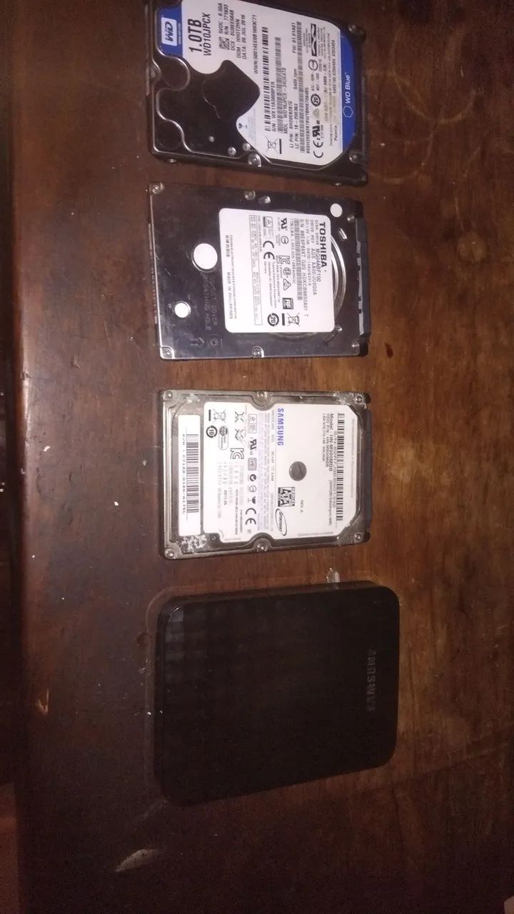Hd 1tb - com erros c5 