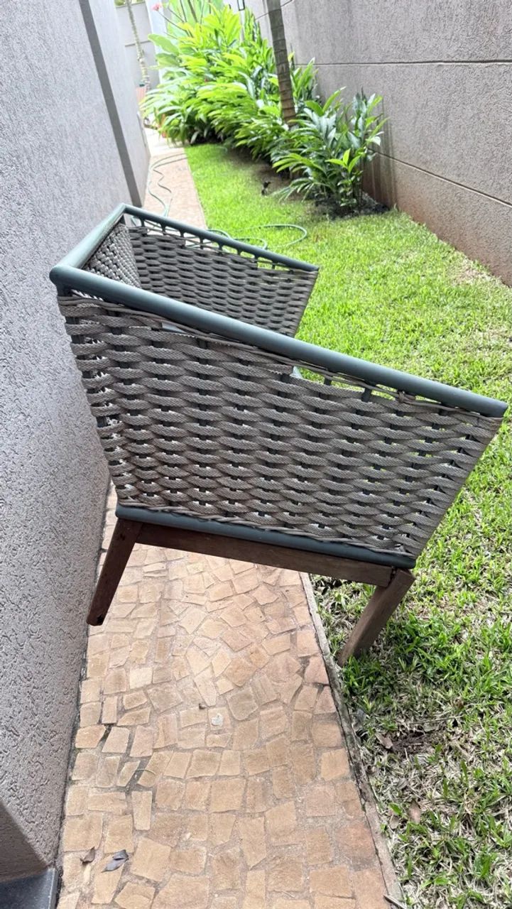 Sofá área externa corda náutica  - Foto 2
