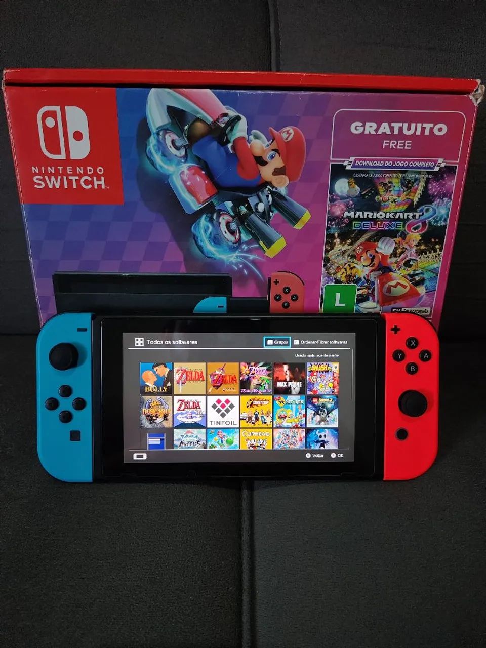 Nintendo Switch V2 Desbloqueado  - Foto 4