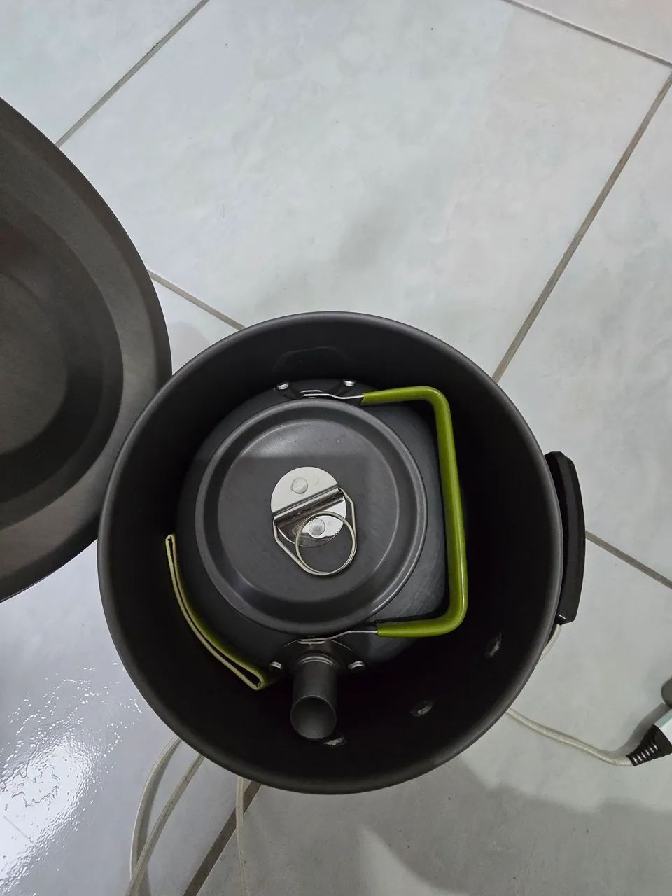 Conjunto panelas camping - Foto 3