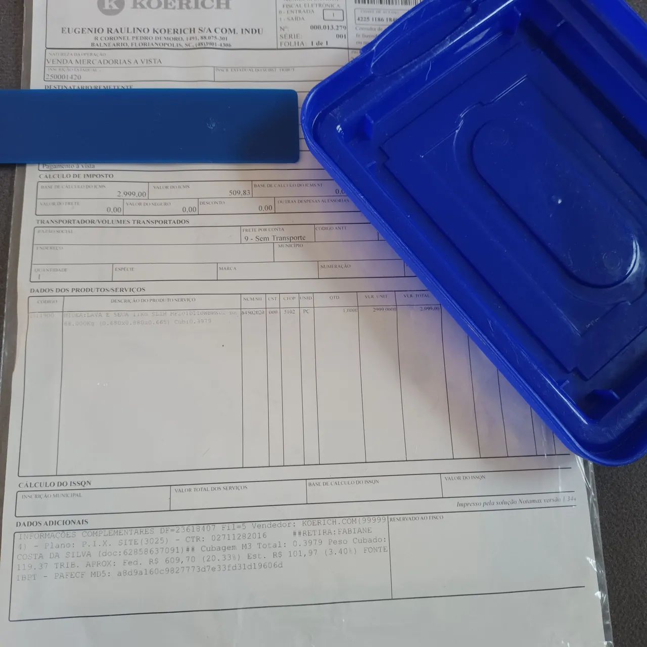 Lava e seca midea 11kg nova - Foto 4