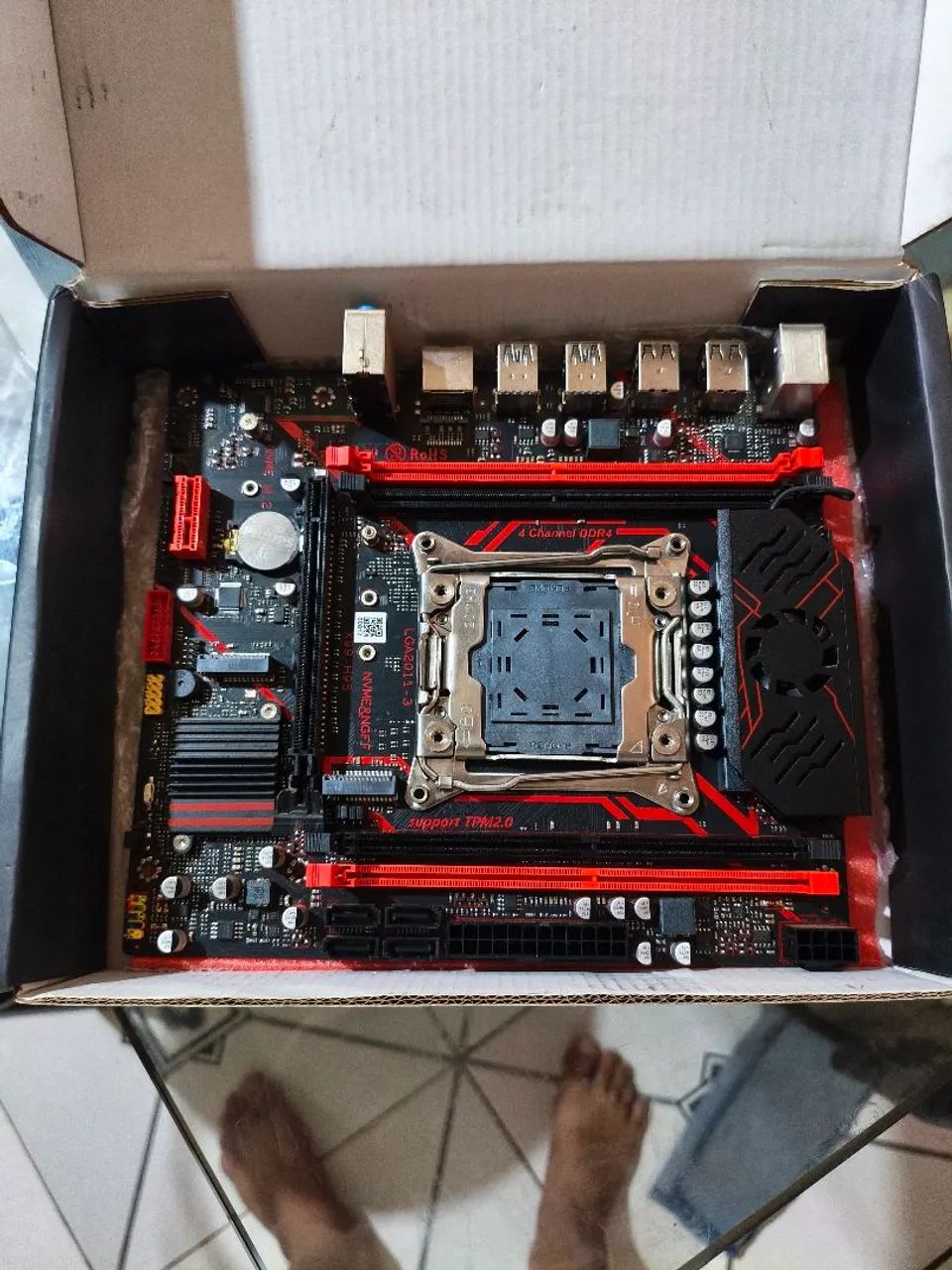 Placa mãe qiyida h9s - Foto 3