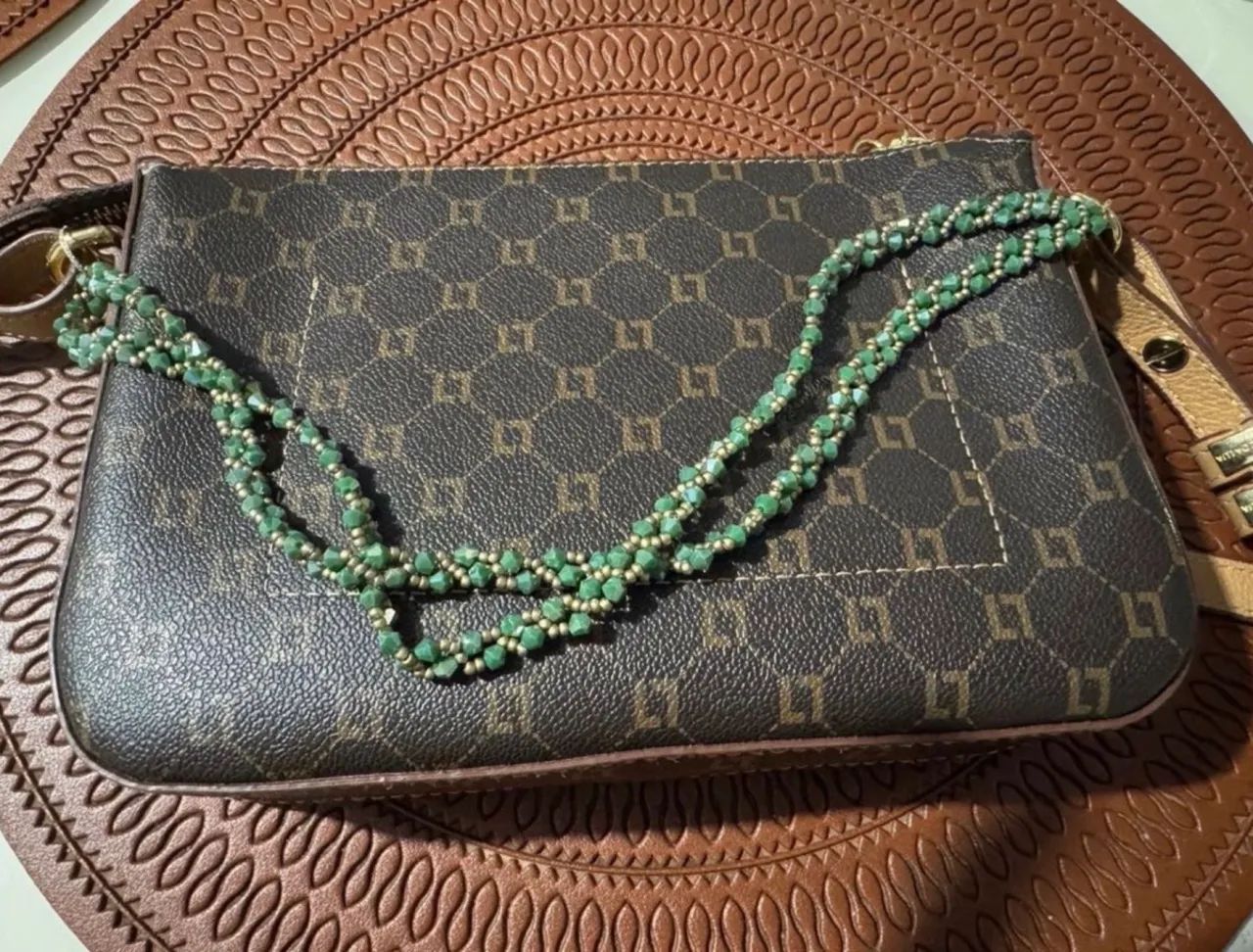 Bolsa luz da lua monograma  - Foto 3