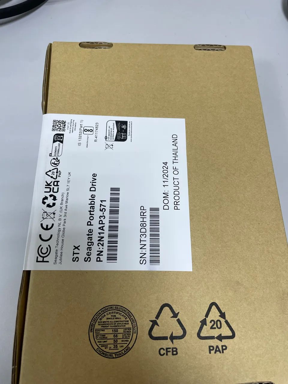 HD externo Seagate 4TB novo lacrado  - Foto 3