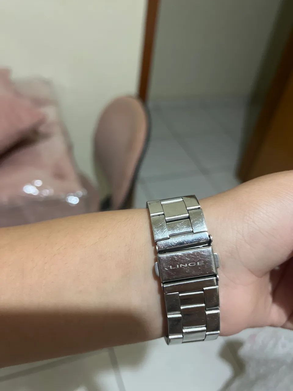 Relógio Lince Feminino Prata - Foto 2